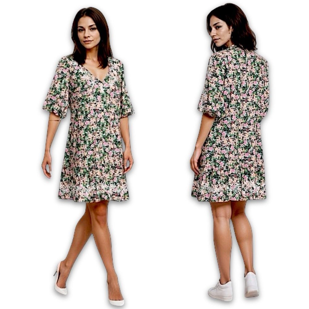 Johnny Was Rebekah Poplin Dress - Picture 16 of 16